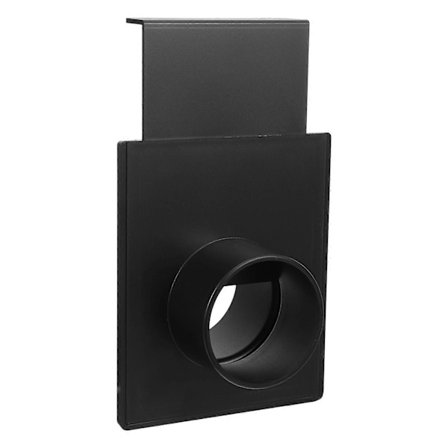 Spjäll för dammsugare, 2,5 tum kraftigt träbearbetningsdammsugningssystemtillbehör, centraldammsugarfästen 57 mm [D]