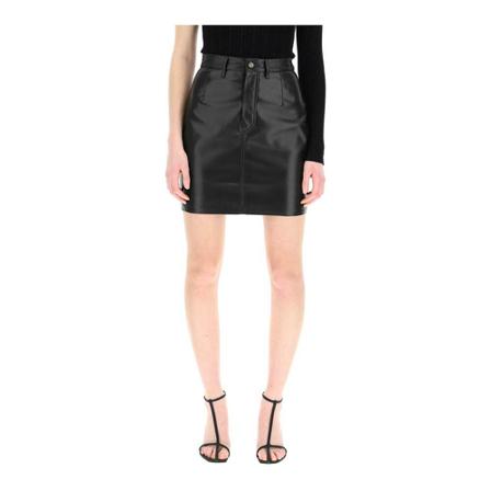 Nanushka, mini skirt Czarny, Kobieta, Rozmiar: S