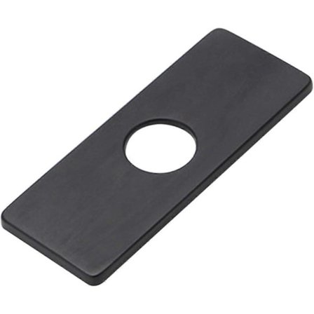 Hålplatta för diskho för badrumsblandare, handfat, blandarbricka, grå