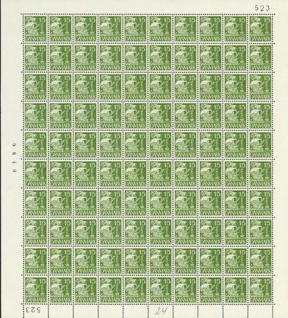 Danmark 1940 - Helark AFA 257 + 257x i position 55 - Postfrisk