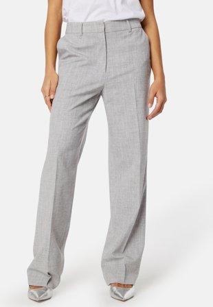 BUBBLEROOM High Waist Melange Suit Pants Klær