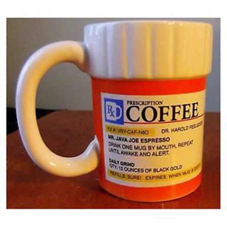 Mugg Medicinflaska Utklädnad Kaffekopp Tekopp Mugg Älskare Samlarobjekt Gåva