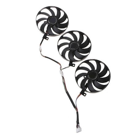 3 stk. 88MM T129215SU 7-Pin Køleventilator til ROG STRIX RTX 2080 2080Ti 12V 0.5A