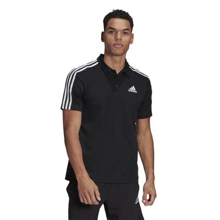Shirts Adidas Rimeblue Designed To Move Sport 3 Stripes Svarta 170 - 175 Cm/m