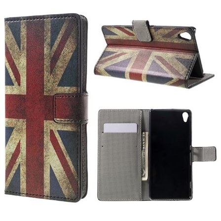 Sony Xperia XA Plånboksfodral Retro UK Flag