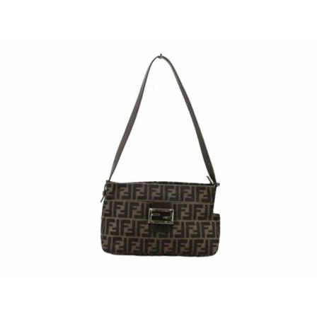Fendi Vintage, Pre-owned Shoulder Bags Bruin, Dames, Maat:ONE Size