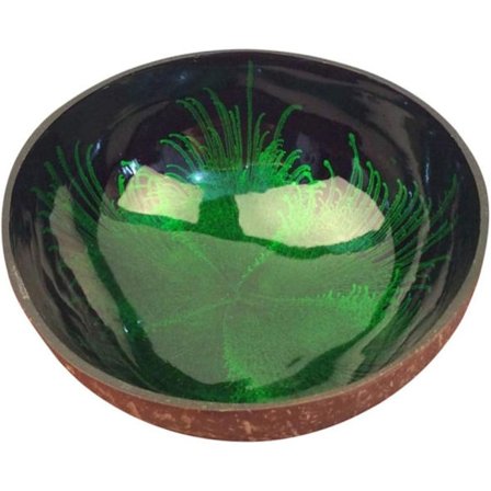 Kokosskåle Naturlig kokosnøddeskal Skål Dekorativ nøgleopbevaringsskål Slikbeholder Nøddeholder