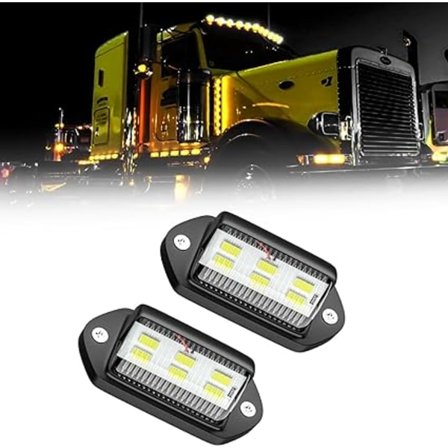 LED-skyltbelysning, LED-bilskyltbelysning, vattentät LED-bakljus