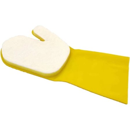 Rengøringshandsker til Pool-Spa Skrubbe Vante - Vandtætte Handsker med Skurepude - Køkkenhavehandsker - til Svømning