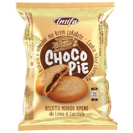 Mjuk Kaka med Chokladkräm 50g