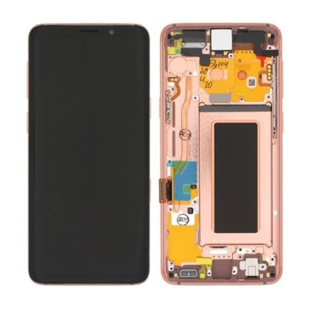 Samsung Galaxy S9 Skärm med LCD Display Original - Guld