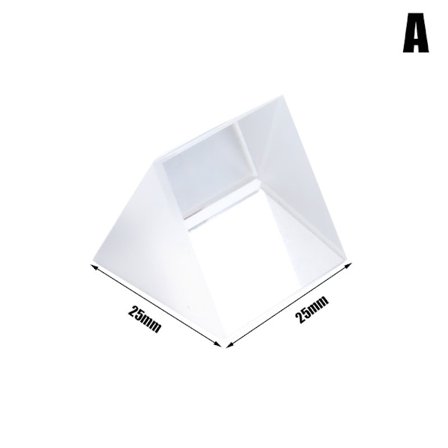 Trekantet prisme regnbue Prisma Krystal Fotografisk Fysik Li