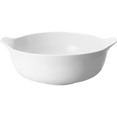 Georg jensen serveringsskål 22 cm, vit | Dukning & Servering > Serveringsskålar > Serveringsskål | Bagaren och Kocken
