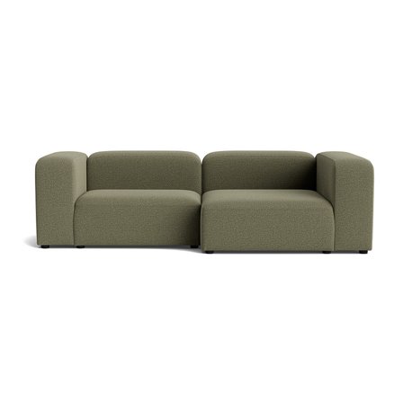 Milo chaiselong sofa, højrevendt | 260cm - Nordic Grøn - 260x130x72 - Sofa, chaiselong