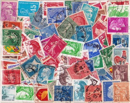 Frankrig - 175 forskellige - Stemplet
