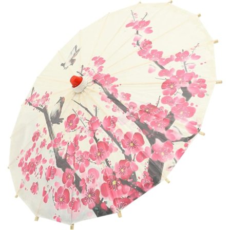 Japansk Dekorationsparaply Retro Paraply Print Design Papirparaply Klassisk Papirparaply Papir Træ
