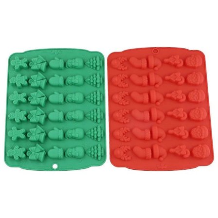 Joulukeksimäiset Candy Mold SelfMade Leivontamuotti DIY Jelly Drop Muotti