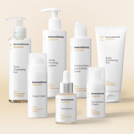 Vegaaninen ihonhoitosetti – riisiuute, kosteutus & ihon hehku