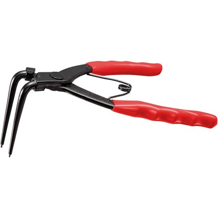 Kraftiga låsringstänger Interna låsringstänger med C-clips 90 grader för lastbilar Motorcyklar Bilar Röd