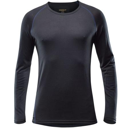 Devold Breeze Man Shirt Men base layer tops Black L