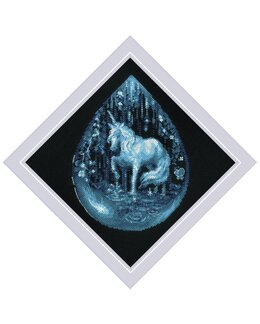 Broderikit Billede Enhjørning - Riolis