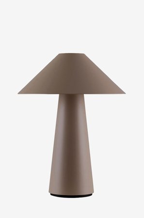 Globen Lighting - Bärbar bordslampa Cannes IP44 - Brun - Bordslampor - Från Homeroom