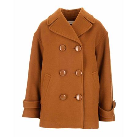 See by Chloé, Coat Brązowy, Kobieta, Rozmiar: M