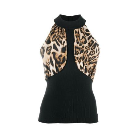Boutique Moschino Sleeveless Tops Brun, Dame