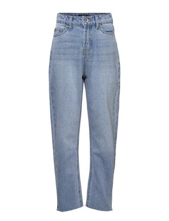 Nlfraven Dnmizza Hw Ankle Pant Farkut Sininen LMTD