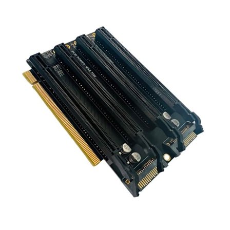 SATA-port PCIE3.0 X16 expansionskort Gen3 PCIE PCIe-bifurkation x16 till x4x4x4x4