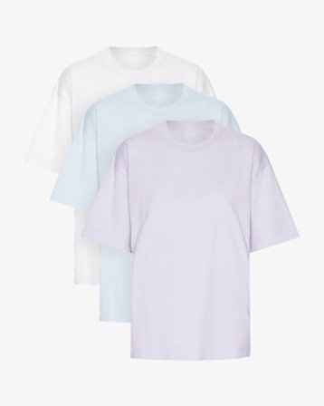 Oversized Organic Tee - Mixed 02 (3-Pack)