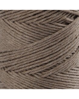 Makramégarn 2 mm Hellbraun