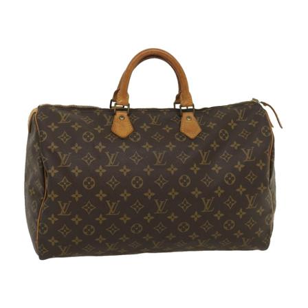 Louis Vuitton Vintage, Pre-owned Speedy 40 Bruin, unisex, Maat:ONE Size