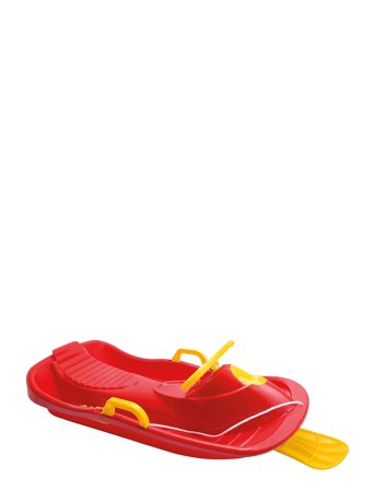 Steerable Bobsled Red 95 Cm Red Dantoy