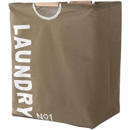 Foldbar Vasketøjskurv til Beskidt Vasketøj - Upraktisk Tøjopbevaring, Bærehåndtag, Stor Kapacitet - Perfekt til Hjemmet, Badeværelset eller 