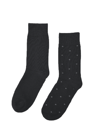 NORVIE Prickiga strumpor, 2-pack Strumpor Svart 41/45