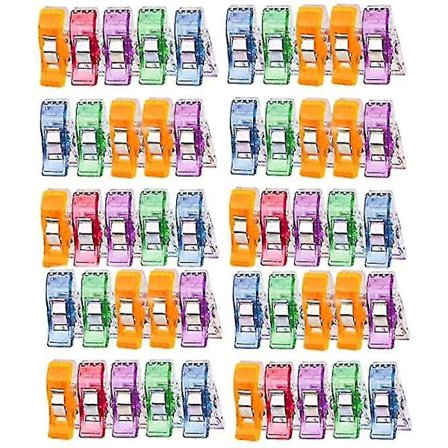 50 Ommelusnappia Muoviset Sidontapidikkeet Ommelustyökalut