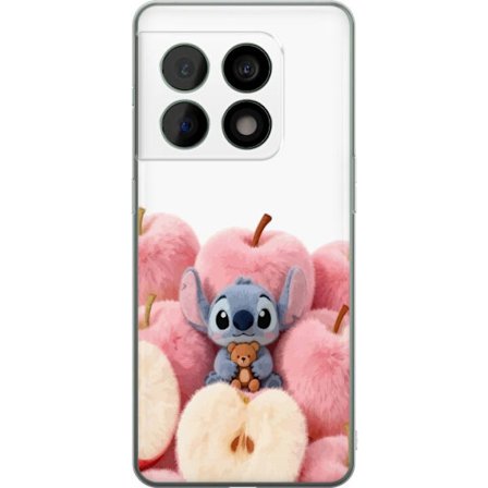 Yhteensopiva Puhelinkuori OnePlus OnePlus 10 Pro Värikäs kollaasi futuristisilla tyttöryhmän hahmoilla, sydämillä ja glitterillä nykyaikaisessa