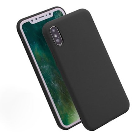 Mattbehandlat Silikonskal för iPhone XR