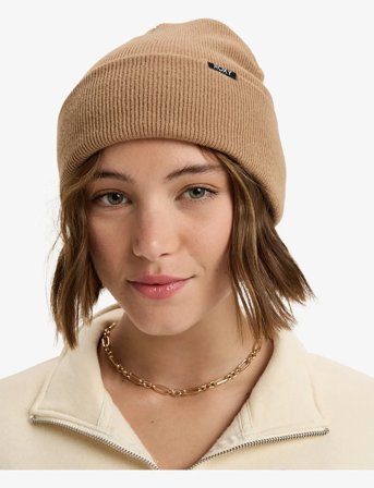 Roxy Tropical Snow Beanie - Beige - ONE SIZE