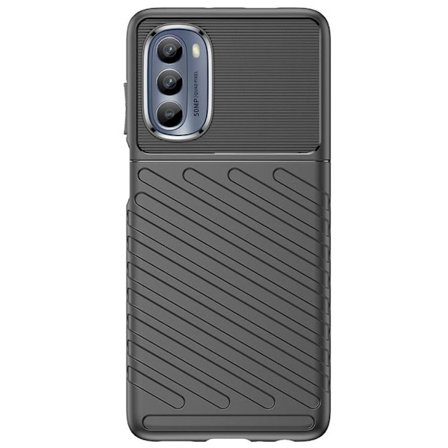 Motorola Moto G62 5G Taske Thunder Silikone Armor - Sort