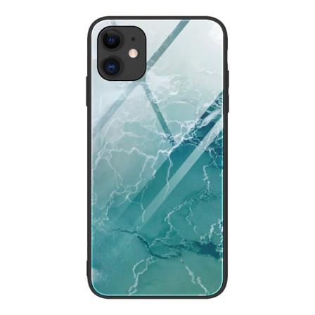Hærdet glas iPhone 12 Pro Max Green Ocean