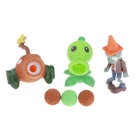 Plants vs Zombies -hahmomallilelut lapsille, tyyli 2[D]