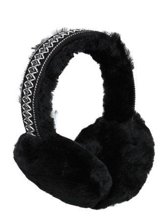 UGG Tasman Sheepskin Earmuff - Black - ONE SIZE