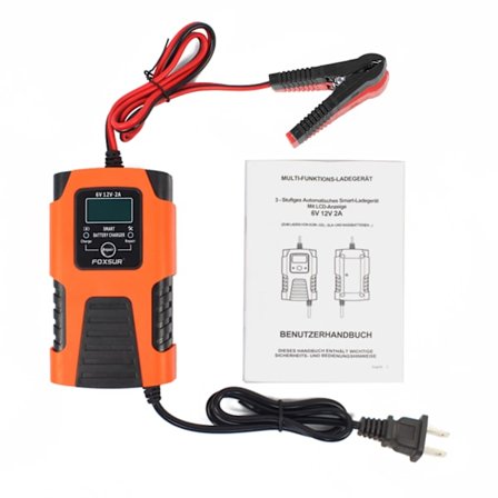 Täysautomaattinen älykäs laturi 12V 6V akkulaturi ylläpitolaturi hidaslaturi pikalataus ylilämpötilaan Pr-laitteille