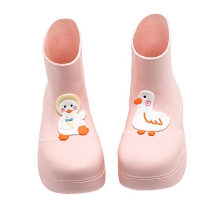 Dam Puddle Gummistövlar - Boots Milk Tea Duck-Pink 40-41