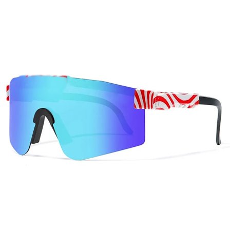 Twooo 1147 Vipers Solglasögon Designer Överstora Cykelglasögon Män Utomhus Sport Solglasögon