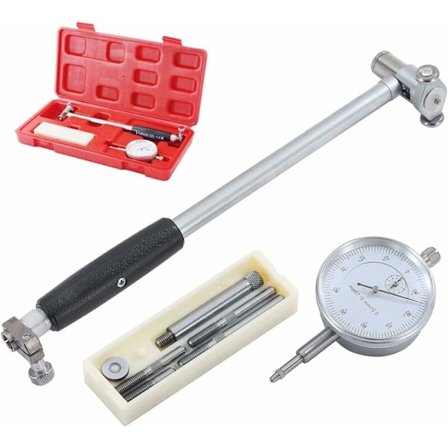 Bore Målere, 50-160mm Metrisk 0.01mm Nøyaktighet Dial Bore Diameter Indikator Motor Sylinder Innvendig Hull Fresing Måleverktøy Kit