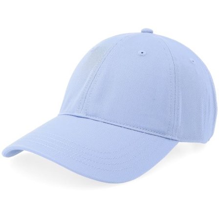 Lacoste - Blå unconstructed Keps - Cap Woven Light Blue Dad Cap @ Hatstore