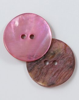 Knapp Pärlemor rosa